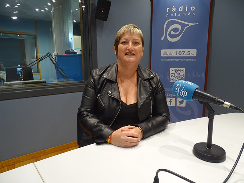 La regidora de VOX a l'Ajuntament de Palamós, Cristina Ruz.