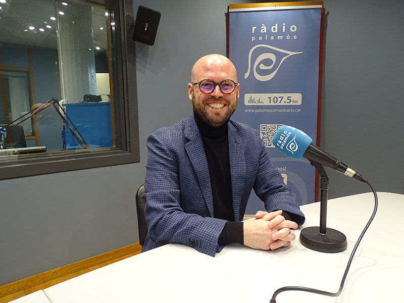 El regidor de Junts x Catalunya Palamós i Sant Joan, Raimon Trujillo.