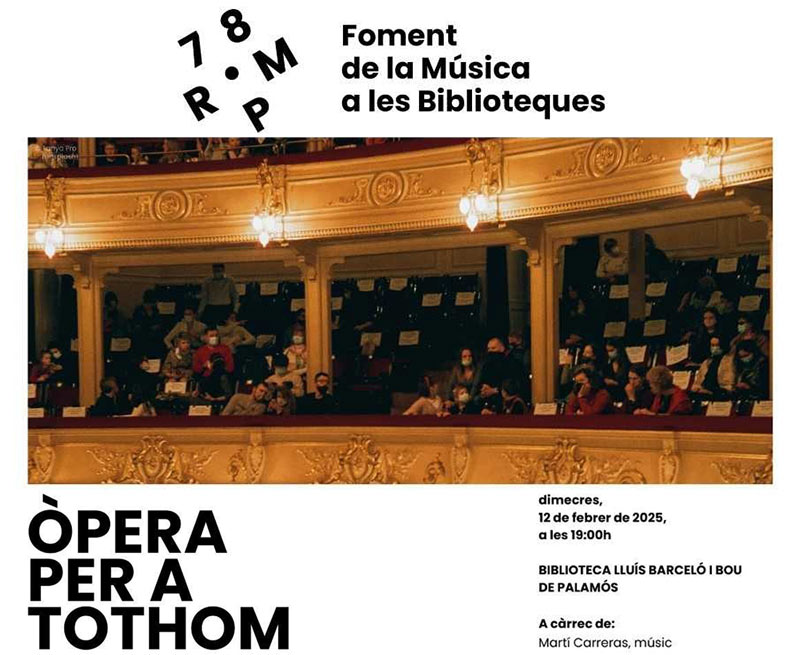 La sessió d'avui anirà a càrrec del músic Martí Carreras. (Foto: Biblioteca Lluís Barceló i Bou).