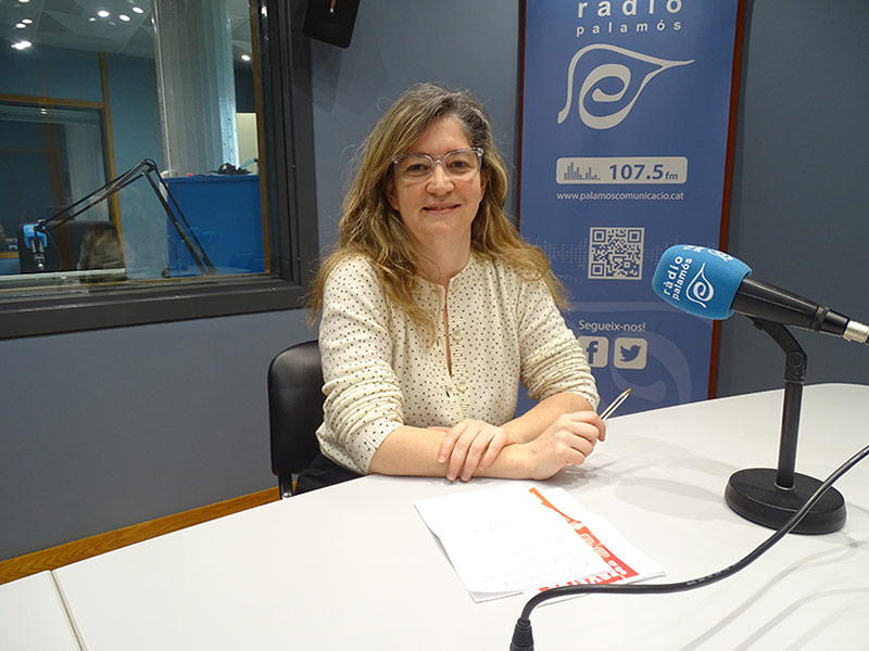 La regidora portaveu d'ERC a l'Ajuntament de Palamós, Maria Puig.