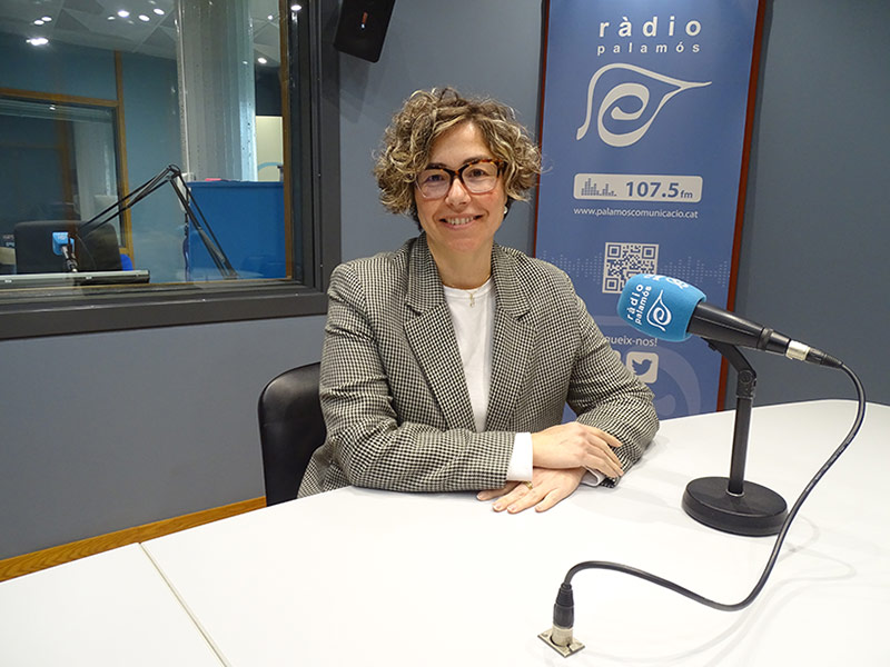 Yolanda Aguilar és la Primera Secretària del PSC a Palamós.