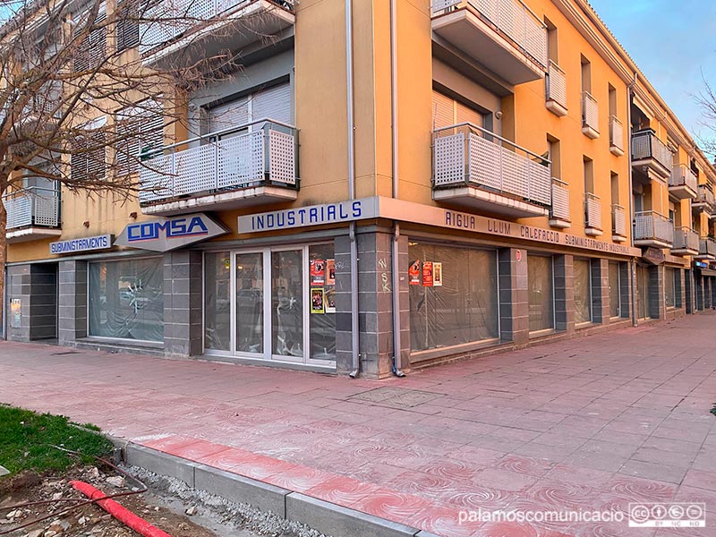 El local del carrer Vincke on es traslladarà el Servei de Rehabilitació i de Medicina de l'Esport.