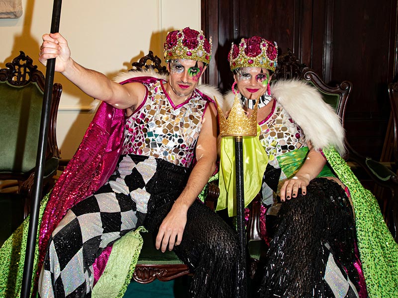 El Rei i la Reina del Carnaval de Palamós 2025. (Foto: Carnaval de Palamós - Carol Photography).