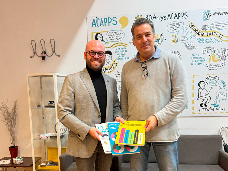 El Consell Comarcal del Baix Empordà signa un conveni amb la Federació ACAPPS. (Foto; Consell Comarcal).