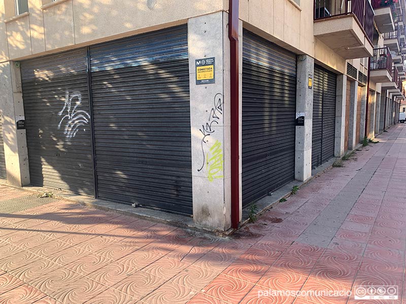 El local de l'antic Caprabo a l'Avinguda de Catalunya, ahir a la tarda.
