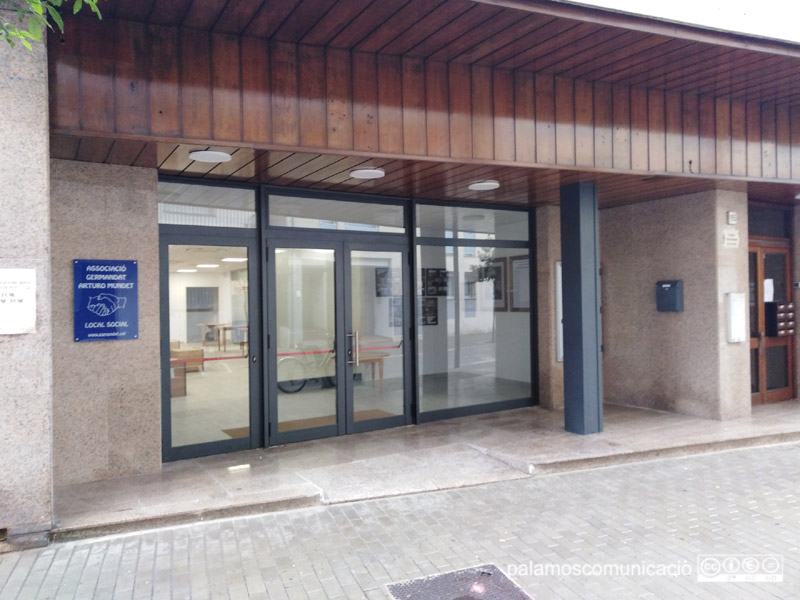 El local de la Germandat Artur Mundet, al carrer de Sant Antoni núm. 165 de Sant Antoni de Calonge.