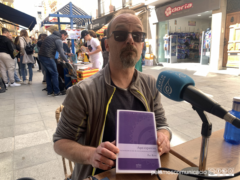 Pau Roig ha estat un dels convidats al programa especial que Ràdio Palamós ha fet per Sant Jordi.