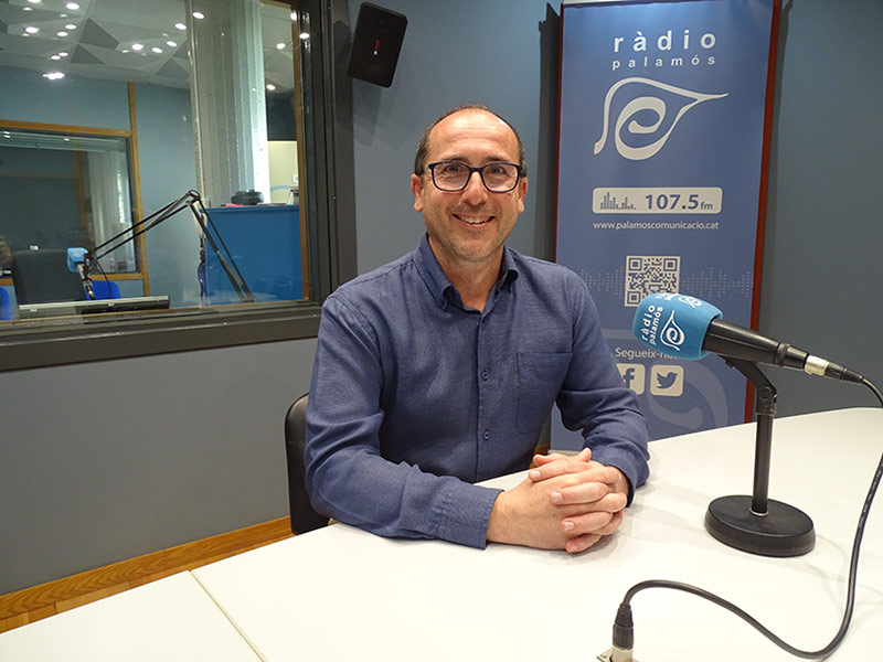 L'alcalde de Palamós, Lluís Puig (ERC).