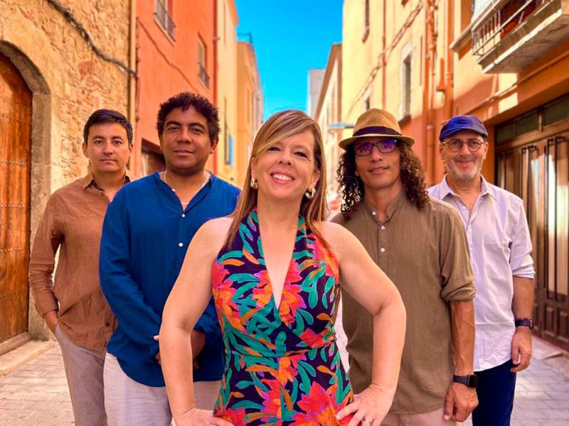 Neus Mar & Latin Feeling, aquest diumenge a La Gorga. (Foto: Ajuntament de Palafrugell).