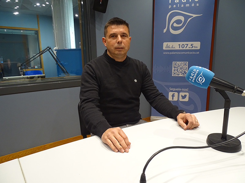Albert Déu, director esportiu del Palamós CF.