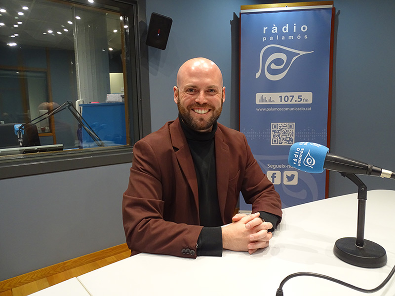 El regidor de Junts x Catalunya Palamós i Sant Joan, Raimon Trujillo.