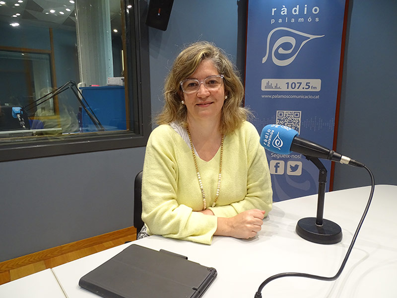 La regidora de Medi Ambient de Palamós, Maria Puig (ERC).