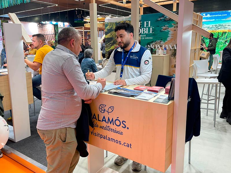 Palamós s'ha promocionat aquest passat cap de setmana a la fira Expovacaciones de Bilbao. (Foto: Ajuntament de Palamós).