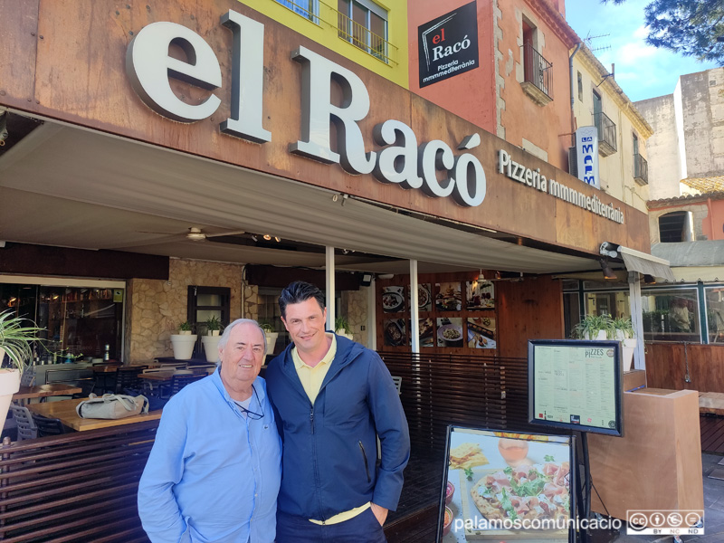 Antoni Bachiller pare i Toni Bachiller, fill, fundador i actual director del restaurant El Racó, respectivament.