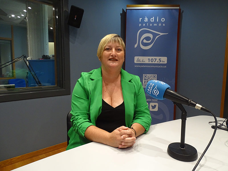 La regidora de VOX a l'Ajuntament de Palamós, Cristina Ruz.