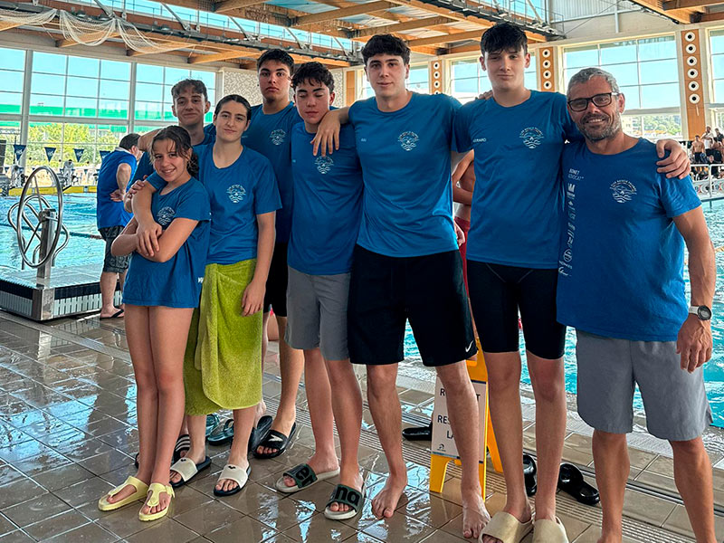 Els representants del CN Palamós al 16è Trofeu Lloret, aquest passat cap de setmana. (Foto: CN Palamós).