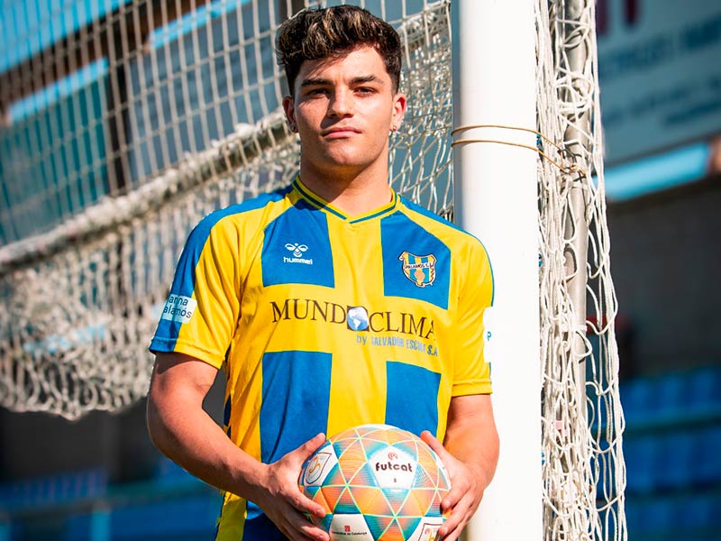 Jordi Marquès, nou fitxatge del Degà per aquesta propera temporada. (Foto: Palamós CF - Laura Heras).