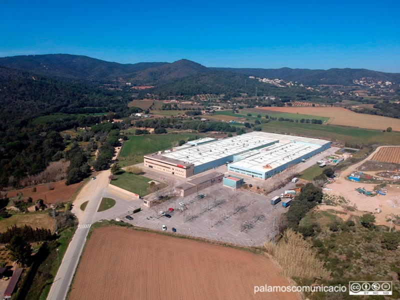 La fàbrica Nichirin, al paratge de La Pietat.