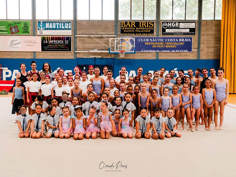 Fotografia del Festival del Club Gimnàstica Rítmica Costa Brava, el passat 15 de juny. (Foto: Rítmica Costa Brava - Claudi París).