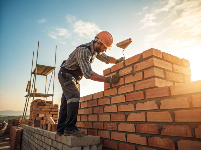 Les altes temperatures augmenten la possibilitat de tenir un accident laboral. (Foto: Generada amb IA - Recraft).