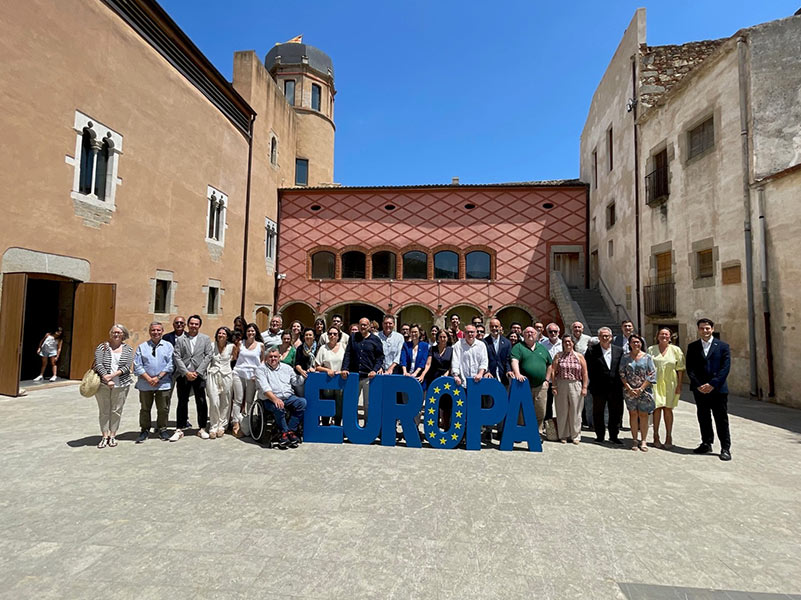 El castell de calonge acull demà una nova edició de le Jornades Europa en Blau. (Foto: Ajuntament de Calonge i Sant Antoni).