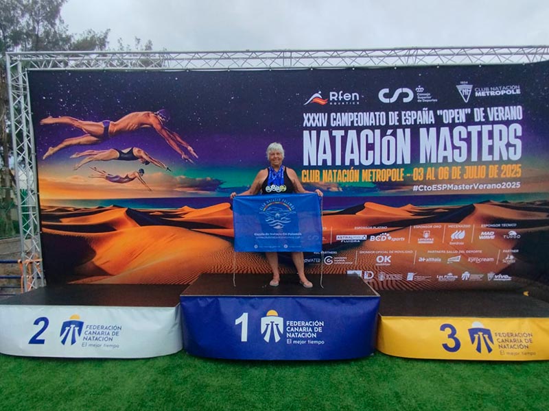 La nedadora del Club Natació Palamós, Roser Castillo. (Foto: Club Natació Palamós).