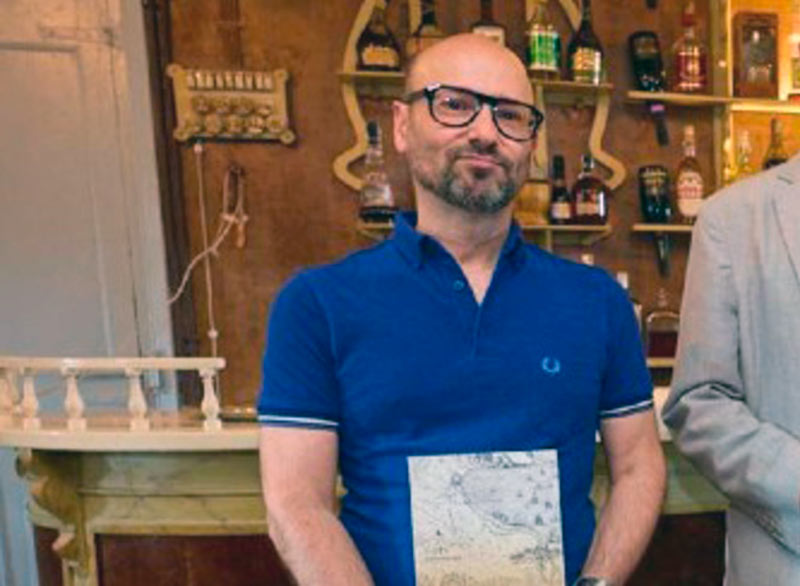 Xavier Solà Colomer, guanyador de la darrera edició de la Beca Cooperativa La Equitativa. (Foto: Diputació de Girona).