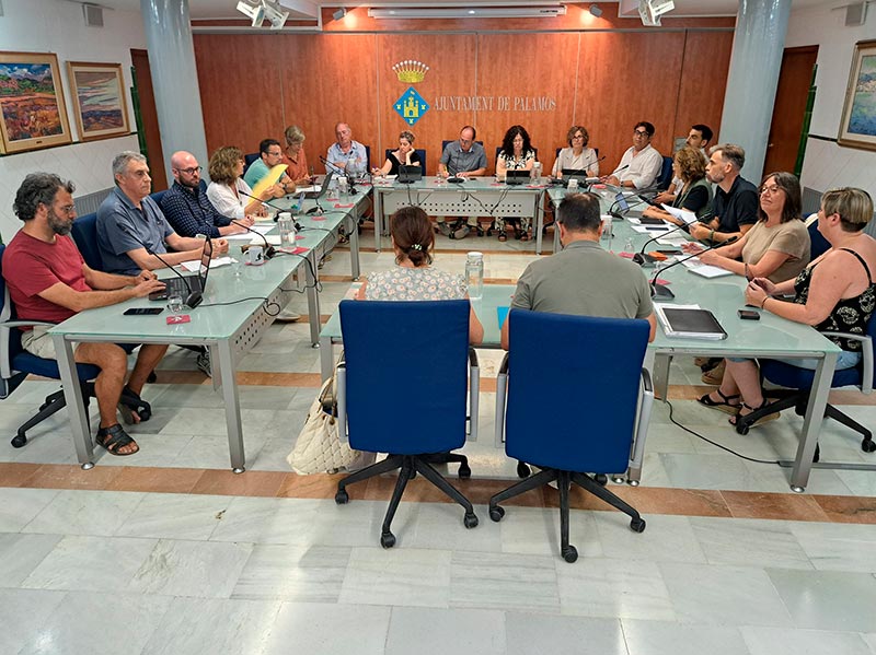 Avui hi ha Ple a l'Ajuntament de Palamós. (Foto: Ajuntament de Palamós).