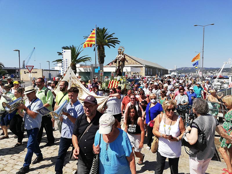Palamós celebra aquest cap de setmana els actes en honor de la Verge del Carme. (Foto: Ajuntament de Palamós).