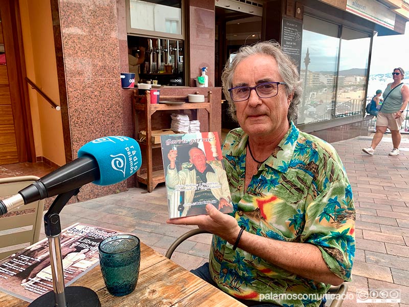Gerard Xarles, editor de 'Garric, garrac!. Lluís Molinas i Falgueras, l'homenot de l'Empordanet'., dilluns al 
