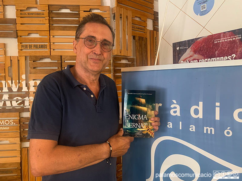 Mike Gubert ens va presentar ahir al programa 'Ple al 15', 'El enigma de Bernat', el seu primer llibre.