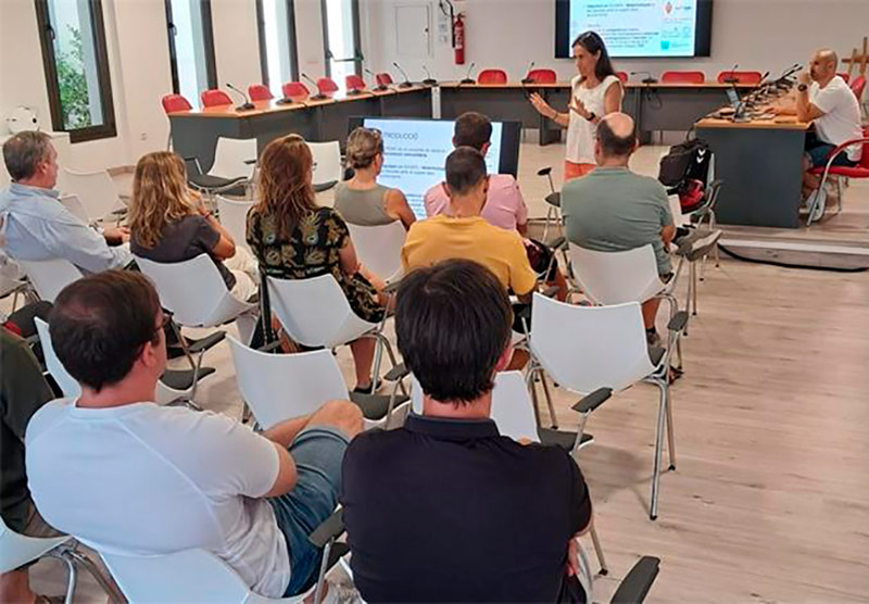 Presentació a Calonge del projecte Physical Education Health and Children. (Foto: Ajuntament de Calonge i Sant Antoni).