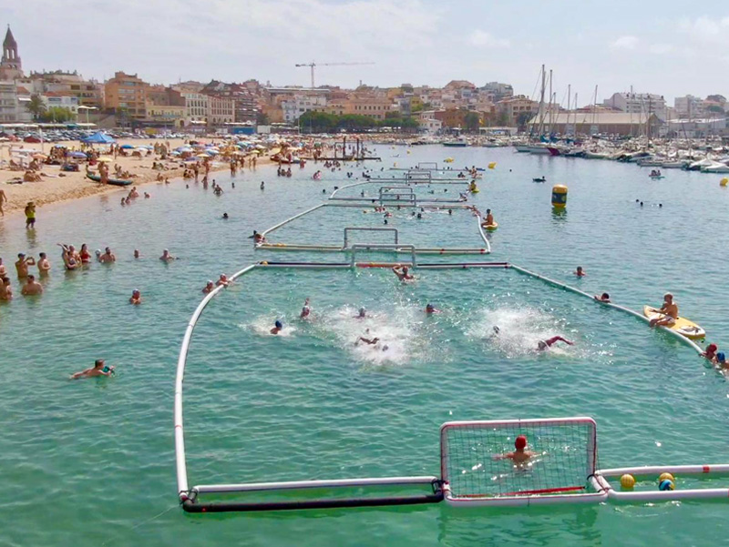 El Beach Water Polo Costa Brava. (Foto: Ajuntament de Palamós).