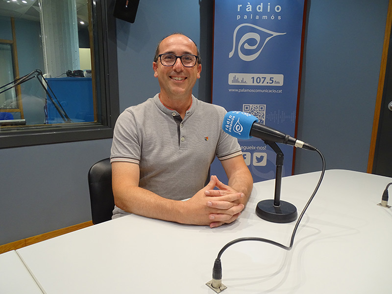 Lluís Puig, alcalde de Palamós.