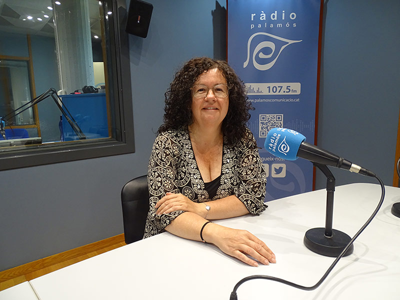 Raquel Gallego, regidora del grup socialista a l'Ajuntament de Palamós.