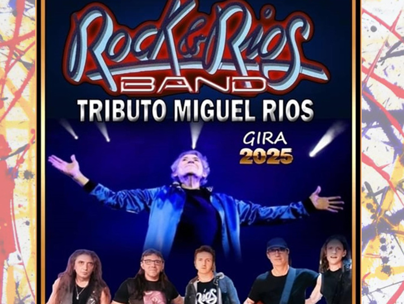 Cartell del tribut a Miguel Ríos. (Foto: Club de Fans 60s, 70s, 80x).