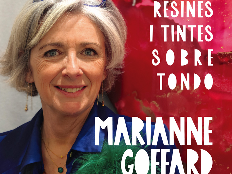 Cartell de l'exposició de l'artista belga Marianne Goffard a la galeria Monalisi. (Font: Galeria Monalisi).