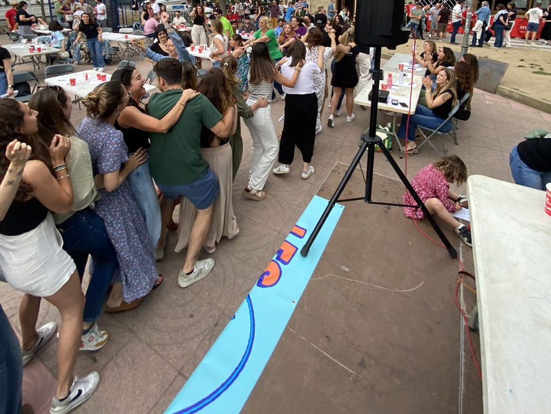 Imatge de la celebració del 'Cultureta', la Diada de l'any passat. (Foto: Les Braves).