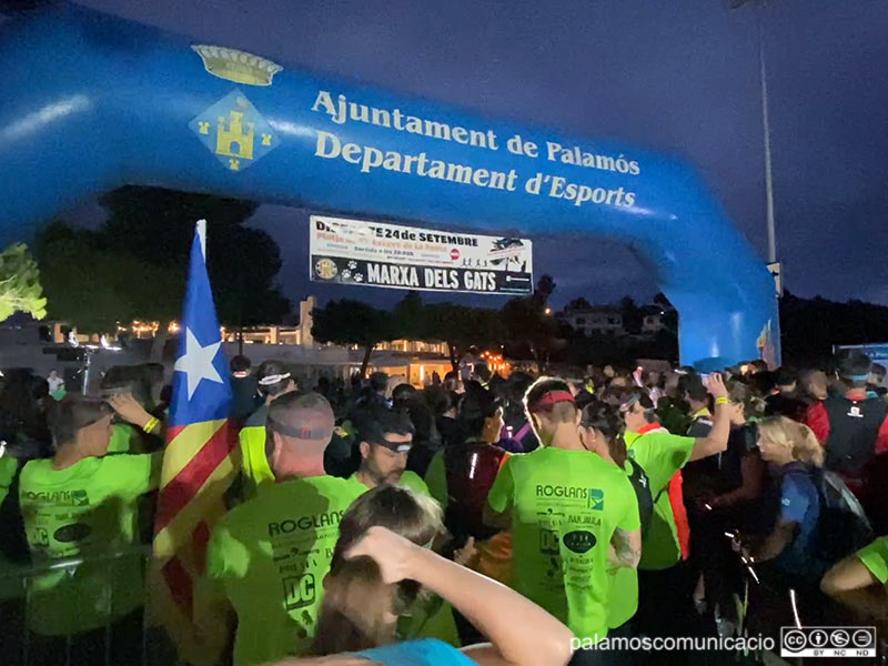Imatge d'arxiu de la sortida de la Marxa dels Gats.
