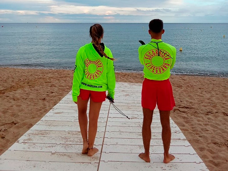 El 14 de setembre va finalitzar la temporada de platges a Calonge i Sant Antoni.  (Foto: Ajuntament de Calonge i Sant Antoni).