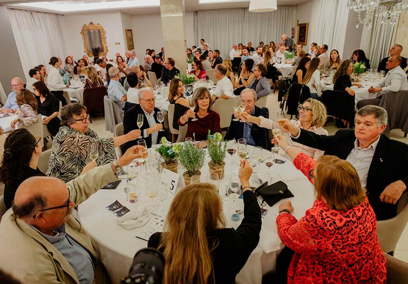 160 persones van assistir al sopar solidari celebrat al S'Agaró Hotel. (Foto: SSIBE).