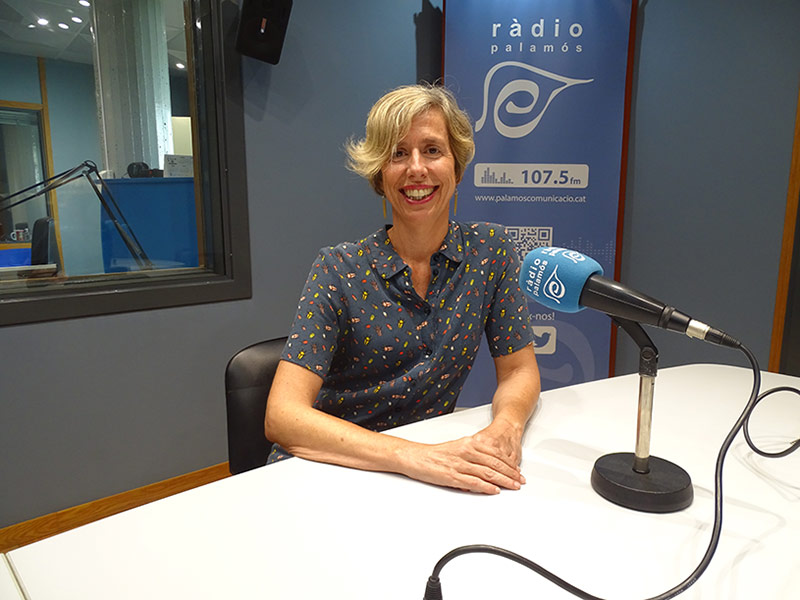 La regidora de Participació Ciutadana de l'Ajuntament de Palamós, Núria Botellé.