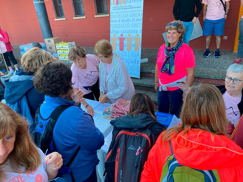La cursa va aplegar 245 persones a Palamós. (Foto: Onclliga Girona).
