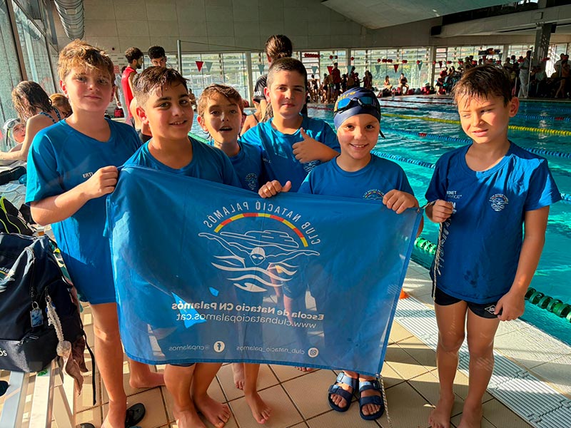 Aquest passat cap de setmana s'ha disputat la primera prova de la temporada pels benjamina i prebenjamins. (Foto: CN Palamós).