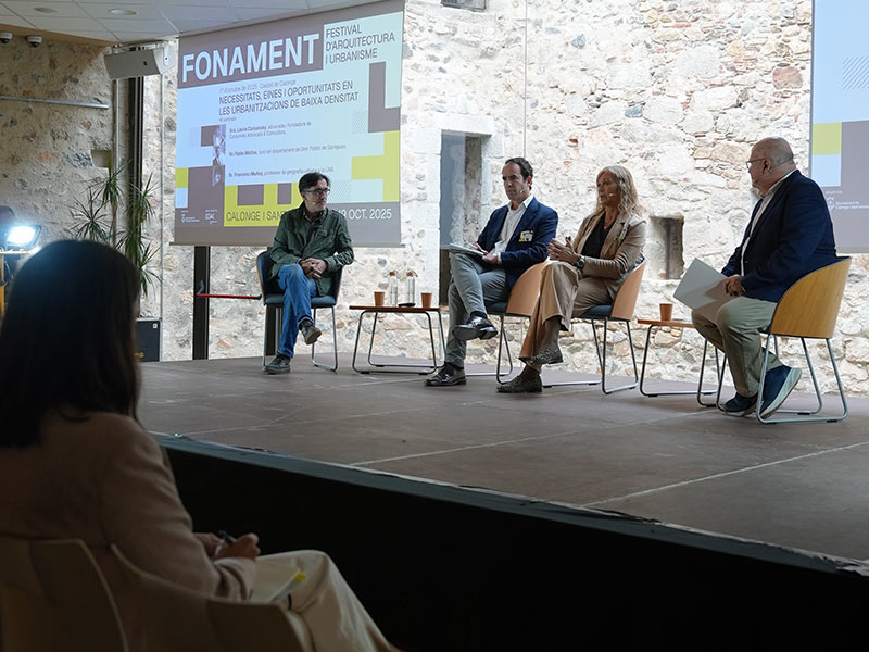 'Fonament' tanca amb bona resposta del públic i dels professionals del sector. (Foto: Ajuntament de Calonge i Sant Antoni).