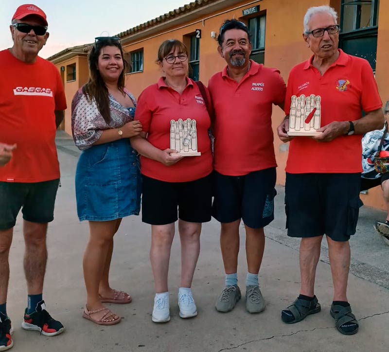 Els integrants del Club de Bitlles Catalanes Palamós. (Foto: CBC Palamós).