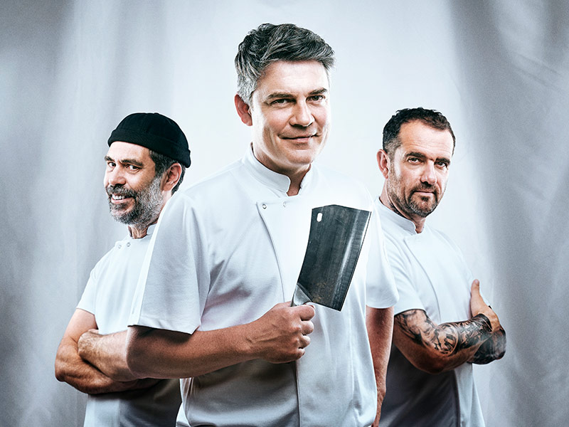 Òscar Muñoz, Roger Coma i Joan Arqué, son els protagonistes de l'obra 