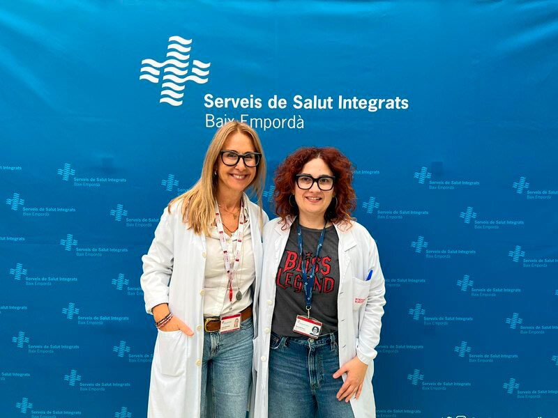 Les doctores Cristina Montañés i Meritxell Pérez. (Foto: SSIBE).