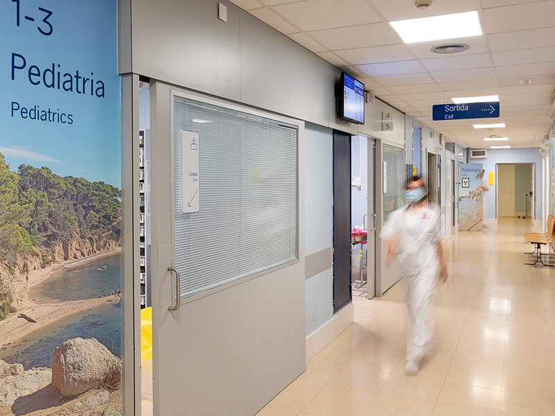 El Servei d’Urgències de l’Hospital de Palamós. (Foto: SSIBE).