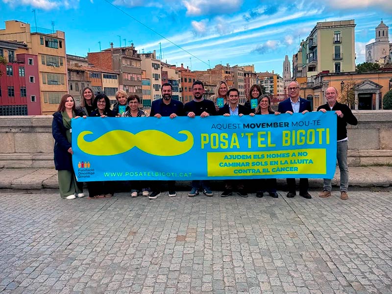 La campanya es va presentar ahir a Girona. (Foto: Fundació Oncolliga Girona).